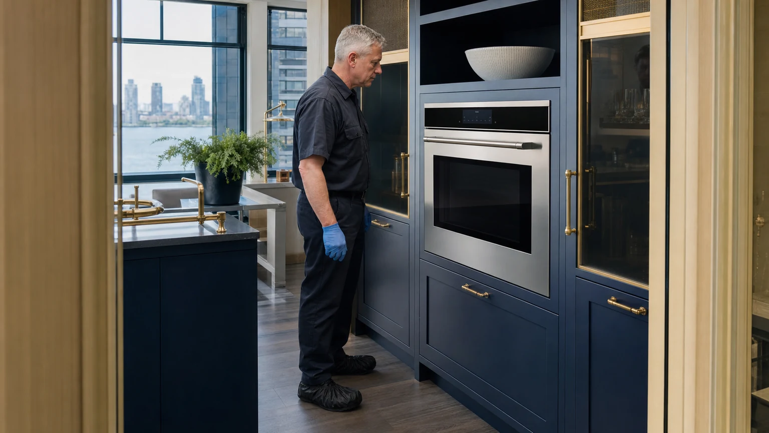 Built-in wall oven diagnostic visit in Sutton Place